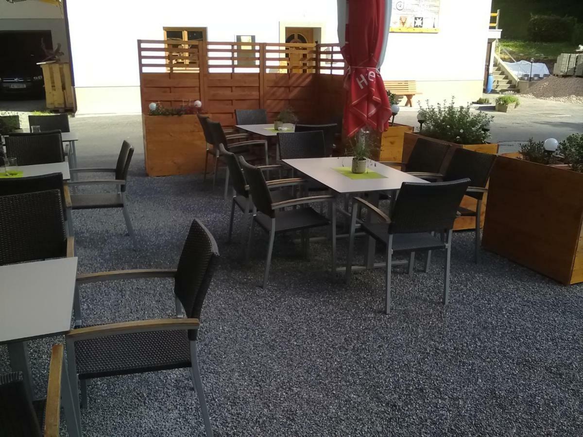 Pension Appartementhaus Bergland 比伯维尔 外观 照片